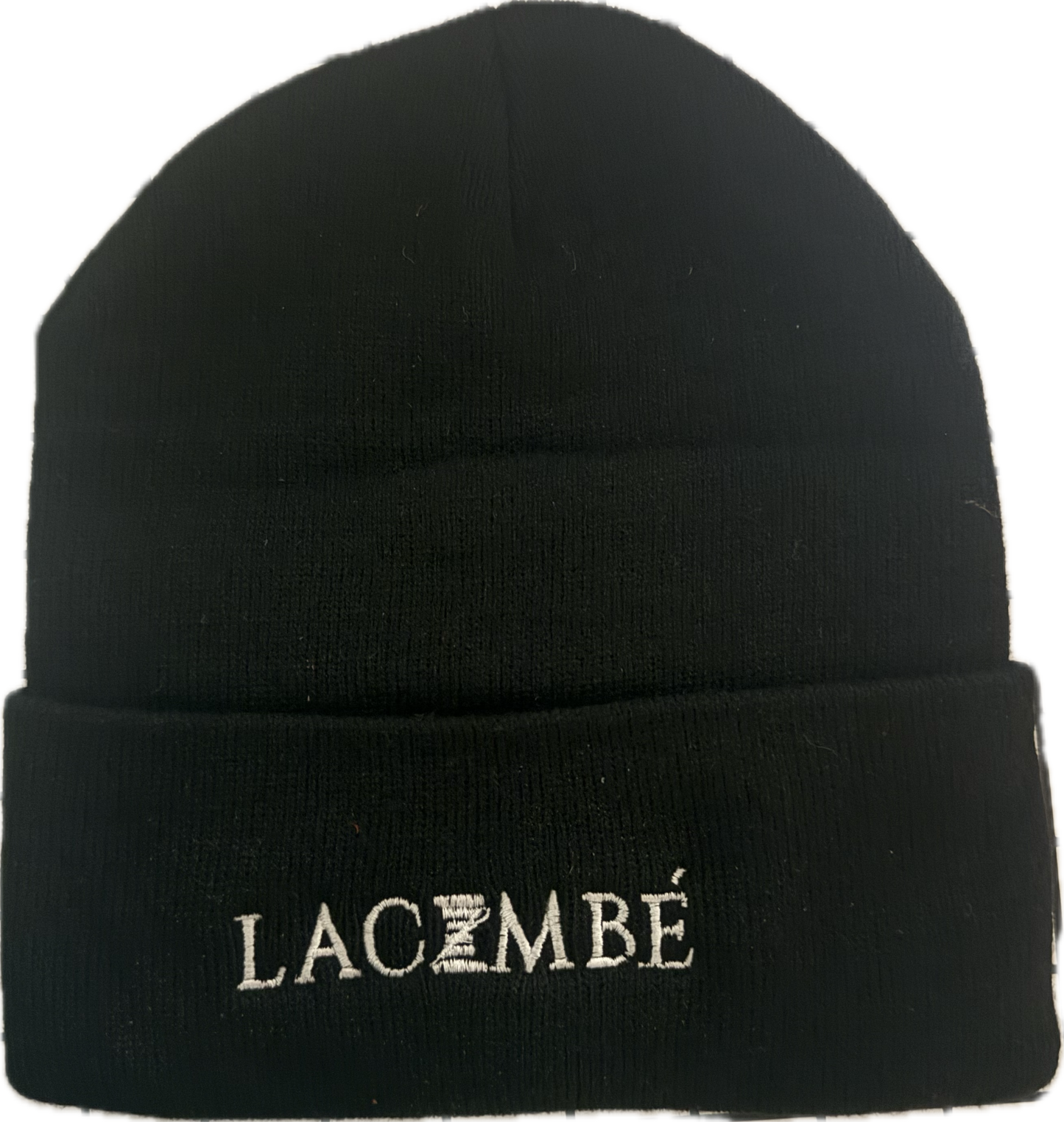 Lacombe' Black Knitted Beanie